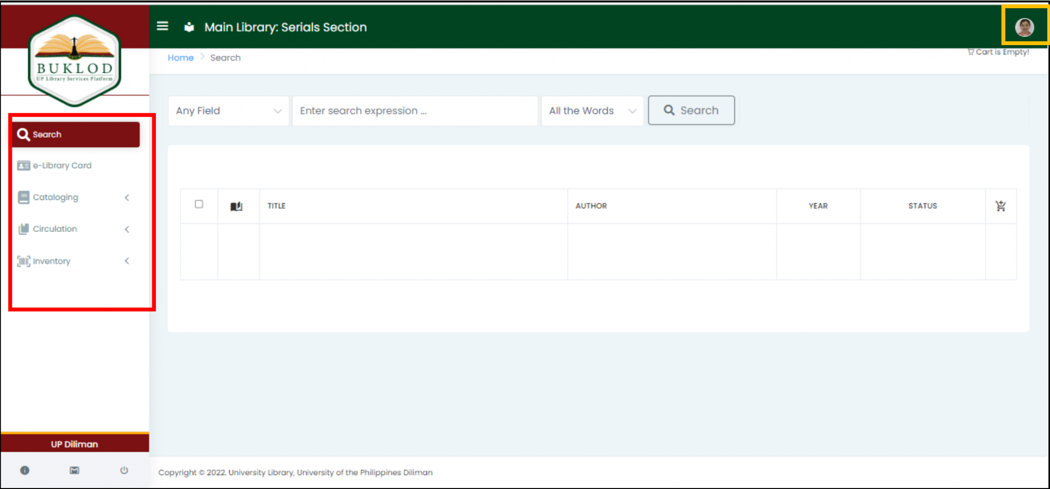 System A Menu System Menu – Documentation